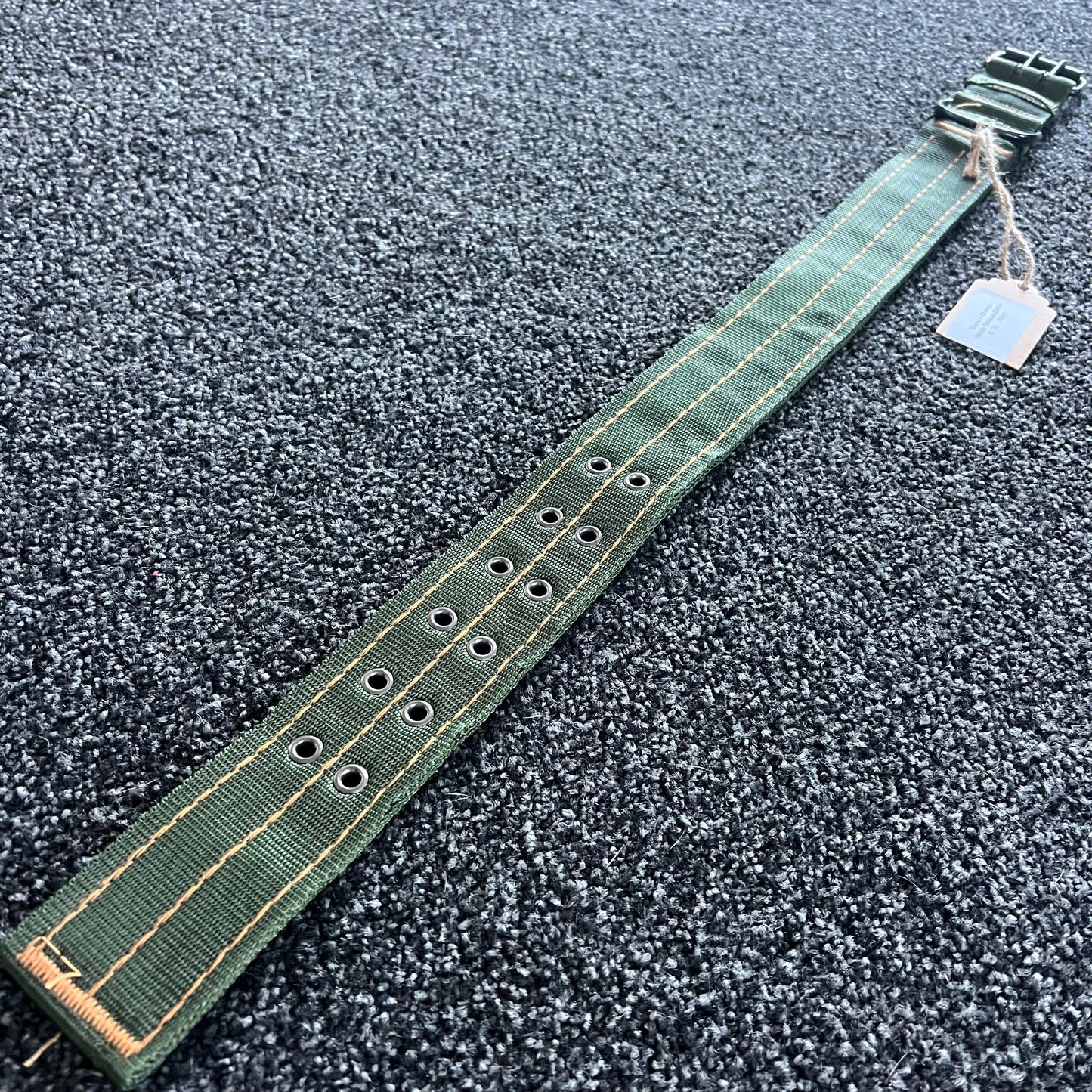 Green / Orange Stitch Tactical Collar 40-60cm