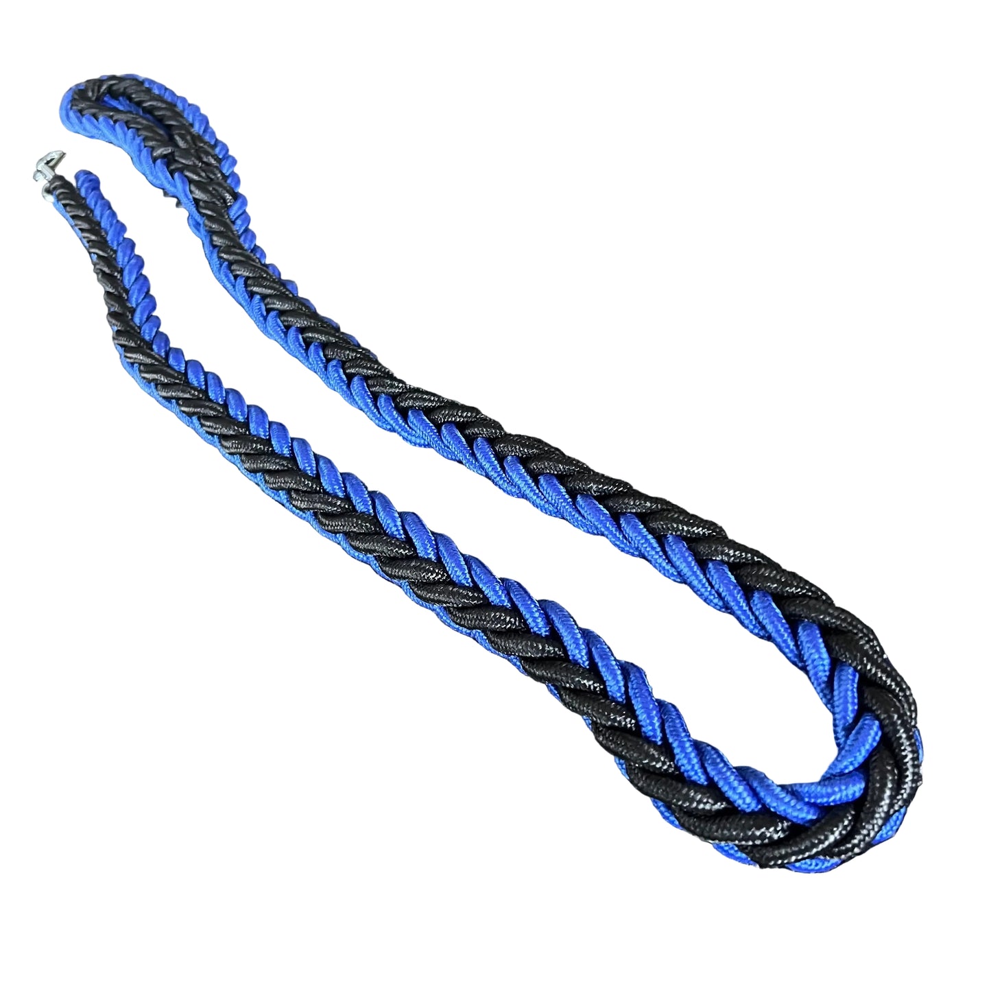 Rope Leash Black & Blue 125cm / 2cm