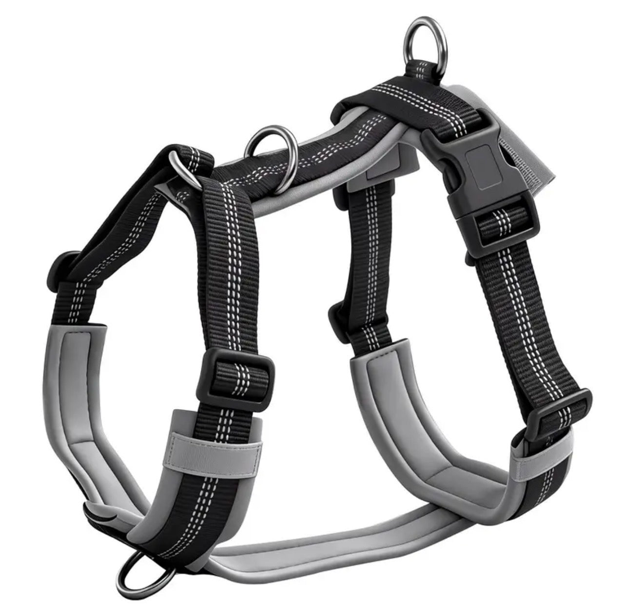Large Reflective No-Pull Dog Harness | Adjustable & Padded | The Tough Ones™