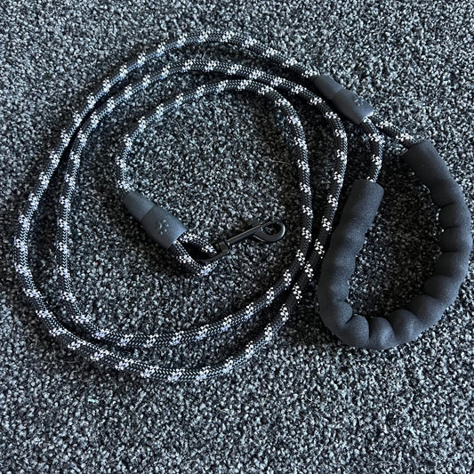 Reflective Leash, Black 200cm