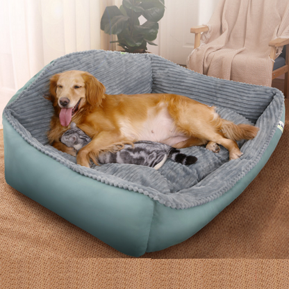 High Back Bolster Comfort Pet bed 3 Size Available