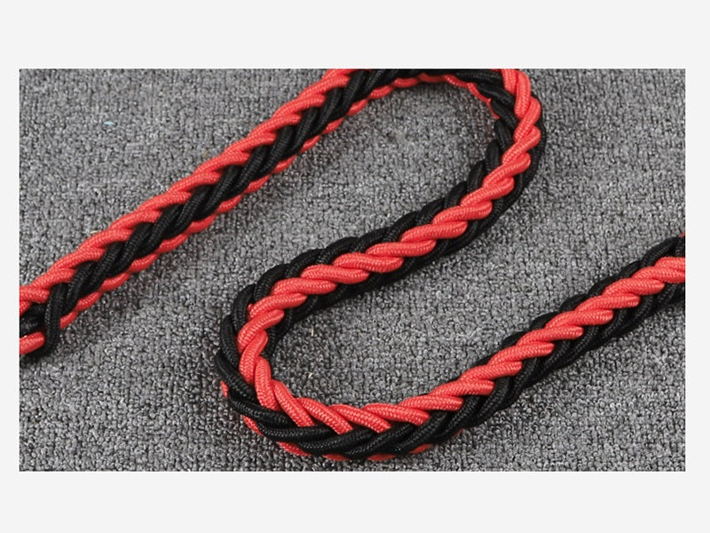 Strong Dog Leash Climbing Rope Threaded Pet Training