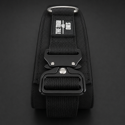 The Tough Ones 7cm Extra-Wide Padded Tactical Dog Collar – Black