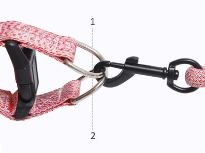 Dog Harness and leash Set Pet Harness Puppy Traction Rope