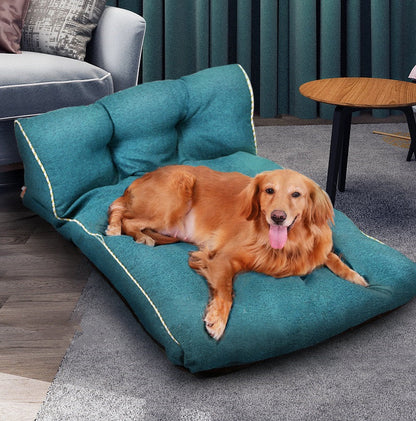 SIZE XL Green Dog Kennel Bed