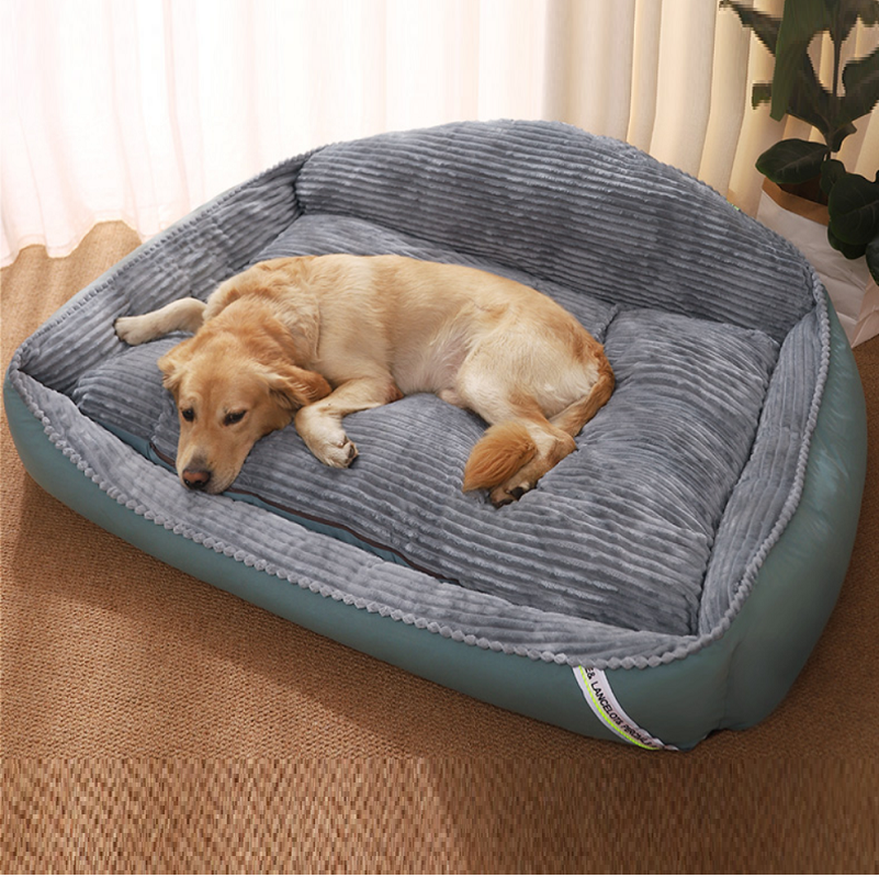 High Back Bolster Comfort Pet bed 3 Size Available