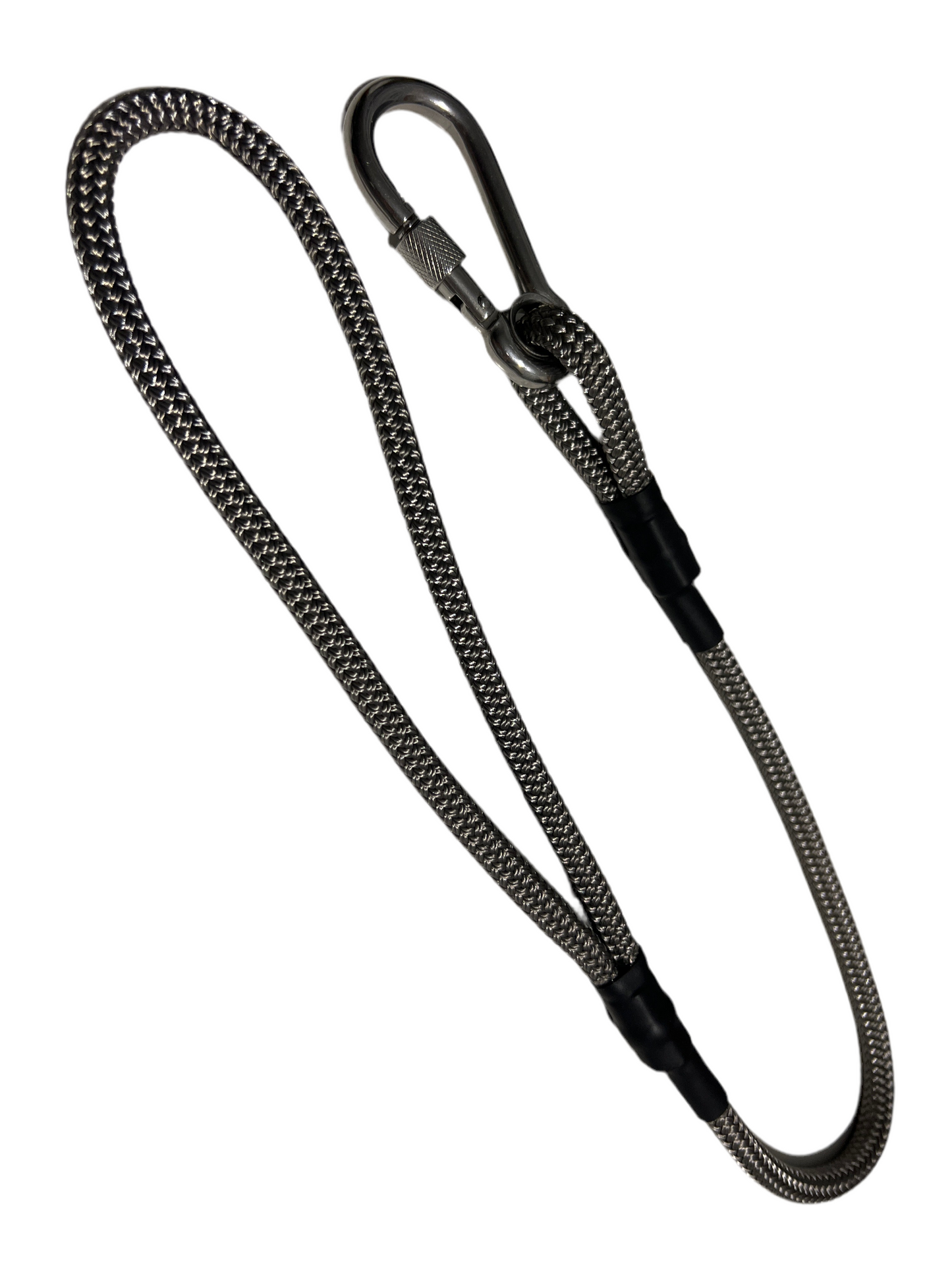 700mm STRONG Leash with locking Carabiner, Graphite