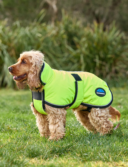 WeatherBeeta ComFiTec Reflective 300D Deluxe Showerproof Dog Coat