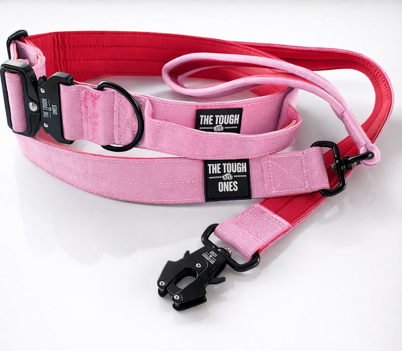 The Tough Ones™ Bubblegum & Cherry Tactical Dog Leash