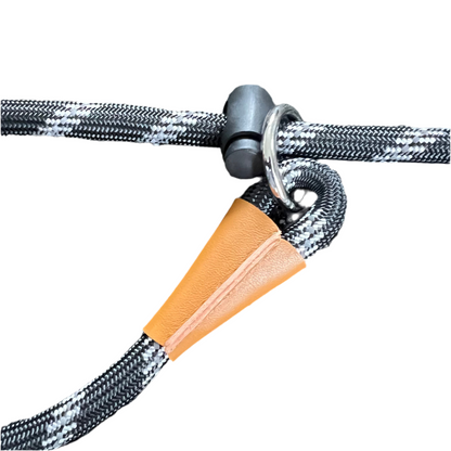 Black & White Slip Collar for Strong Dogs | Up to 64cm