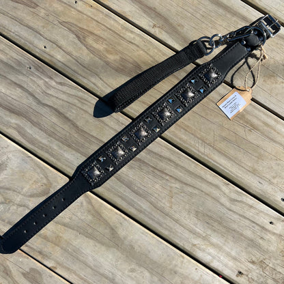 Black & Silver Collar set 47-55cm
