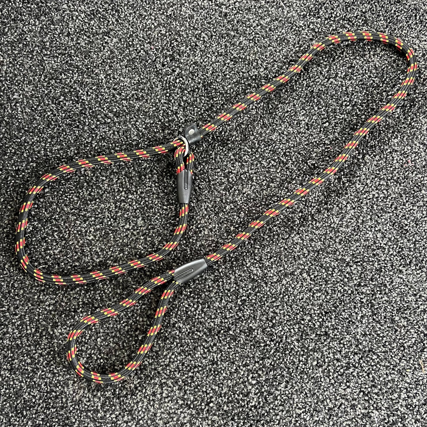Slip Leash 130cm Black/Red/Yellow