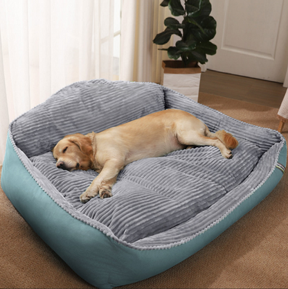 High Back Bolster Comfort Pet bed 3 Size Available