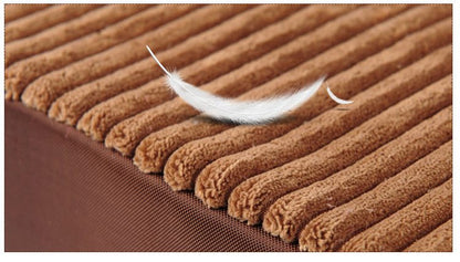 100 x 80cm M Pet Sofa Bed with L-Shaped Cushioned Support