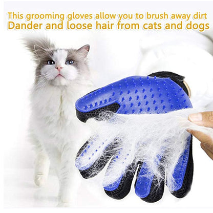 2 Pairs Pet Grooming Gloves
