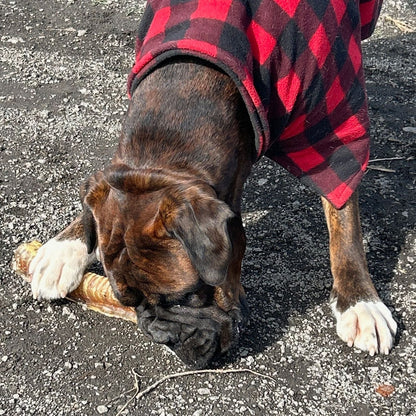 Air-Dried Beef Trachea Supersized: Natural Chew for Pets' Dental Health