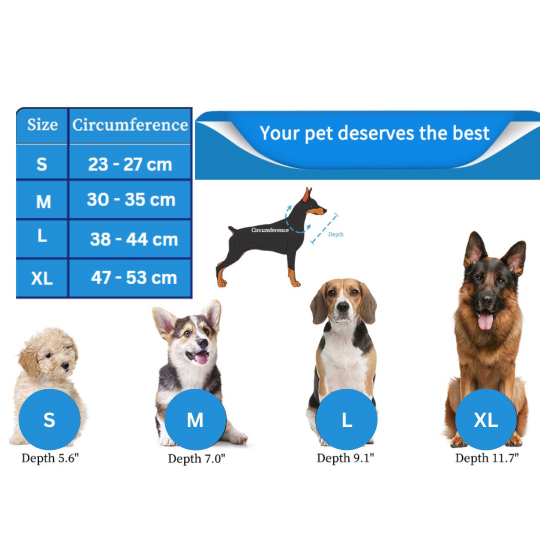 Extra Soft Dog Cone for Dogs After Surgery