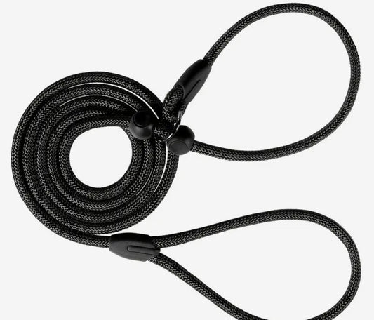 Slip Leash 150cm Black 0.8cm diameter