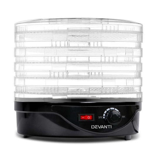 Devanti 5 Trays Food Dehydrator Fruit Dehydrator