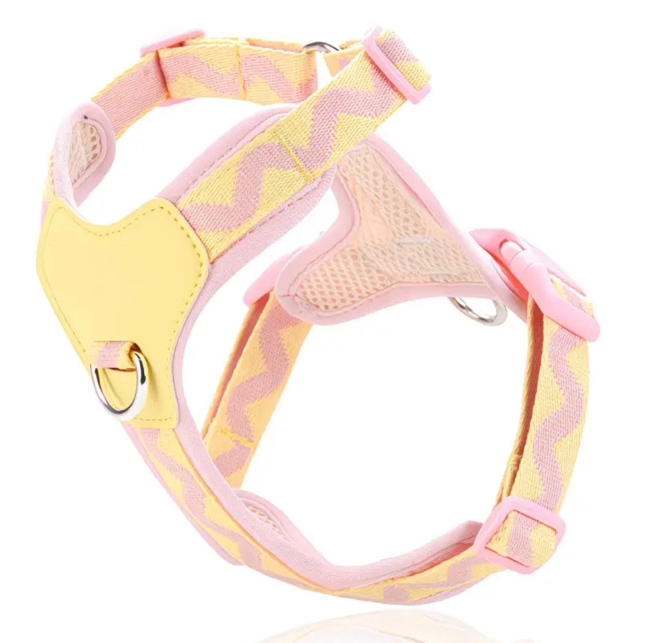 Lemon & Blossom Breathable Mesh Dog Harness | Medium & Large | TTO