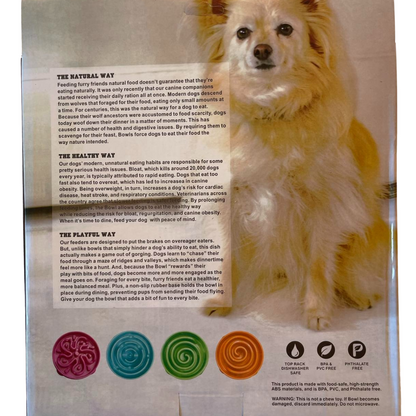 Slow Feeder Dog Bowl