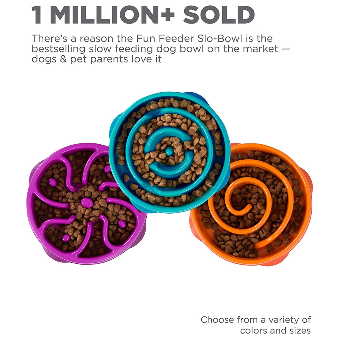 Slow Feeder Dog Bowl