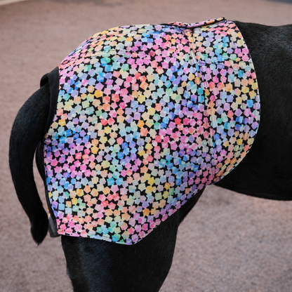 Pastel Mosaic B!tches Britches™ | Reusable Heat Pants for Female Dogs