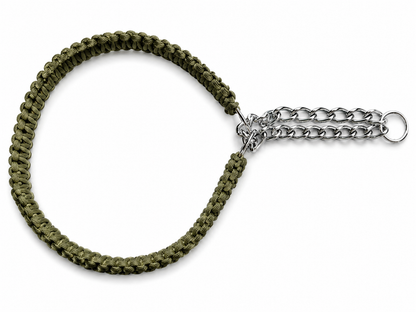 Heavy-Duty Cobra Braid Martingale Collar & Lead Set