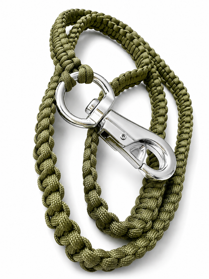 Heavy-Duty Cobra Braid Martingale Collar & Lead Set