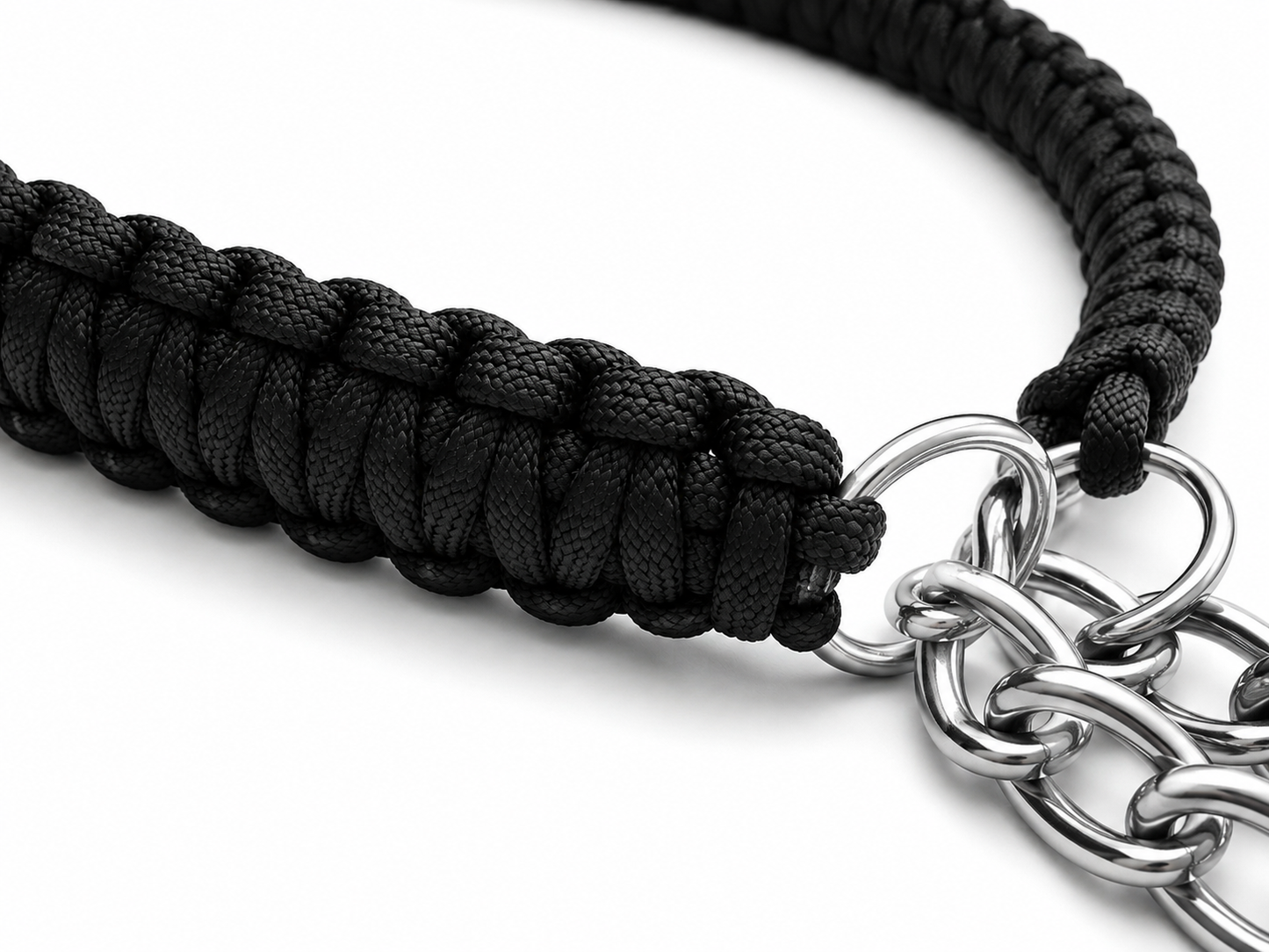 Heavy-Duty Cobra Braid Martingale Collar & Lead Set