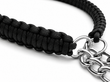 Heavy-Duty Cobra Braid Martingale Collar & Lead Set
