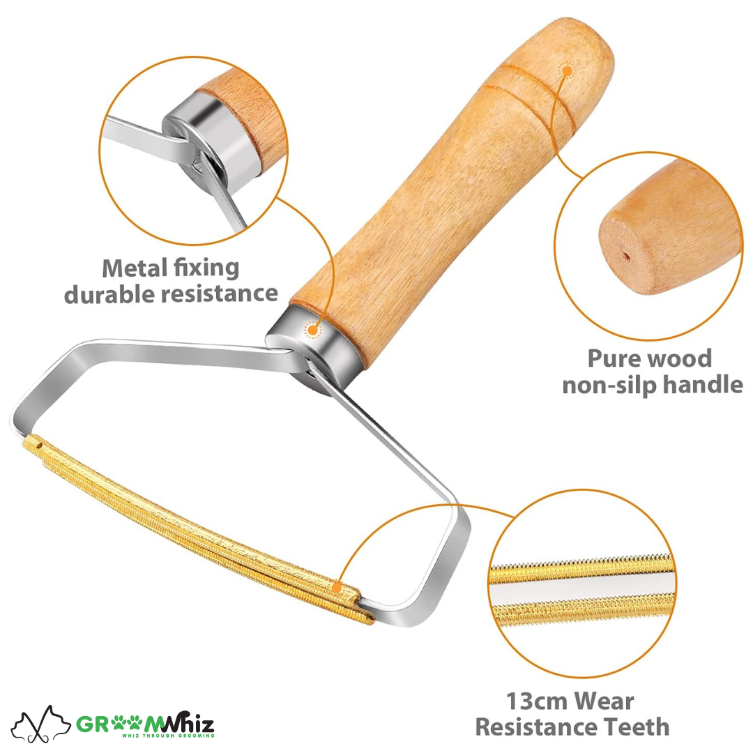 Manual Clothes Fuzz Shaver, Portable Lint Remover, Pet Hair Remover