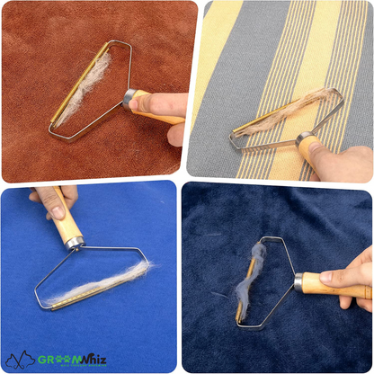 Manual Clothes Fuzz Shaver, Portable Lint Remover, Pet Hair Remover