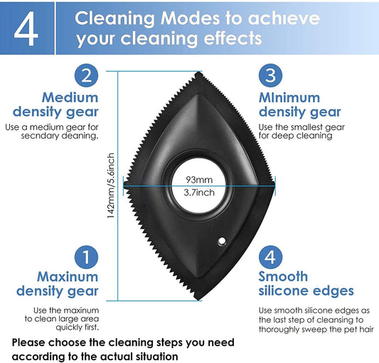 Mini Pet Hair Remover for Car/Couch Detailering