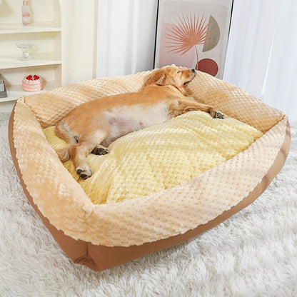Super Large 1.2mx1m Dog Couch Thick & Warm