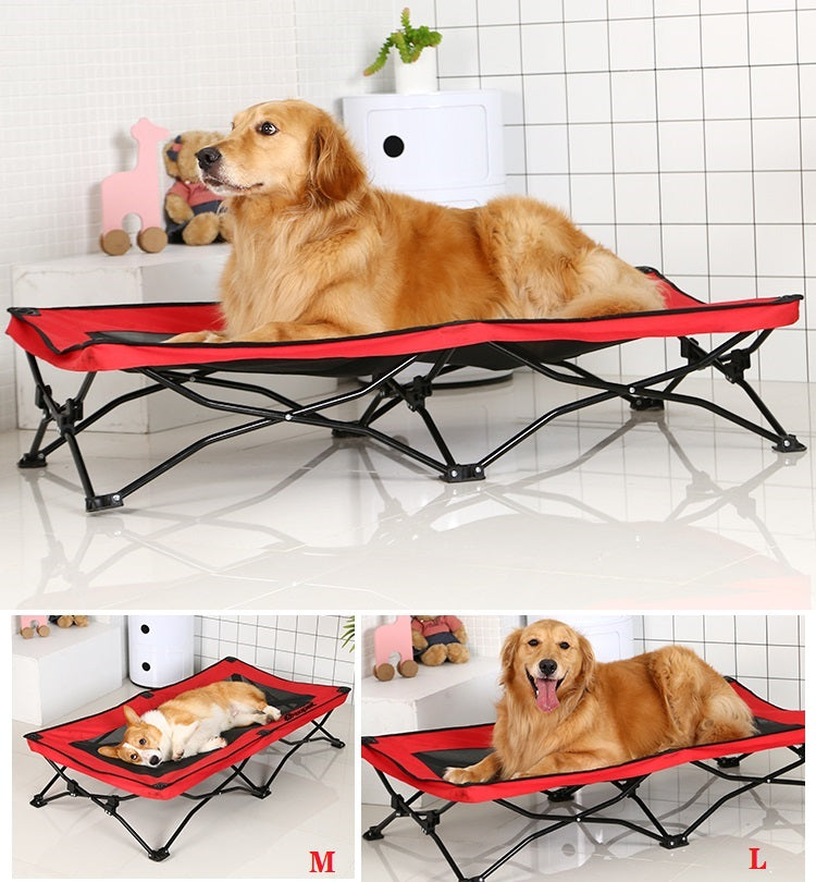 M Pet Bed Mesh Elevated Raised