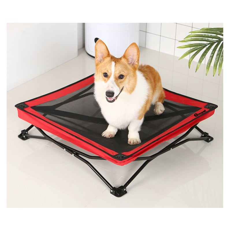 M Pet Bed Mesh Elevated Raised