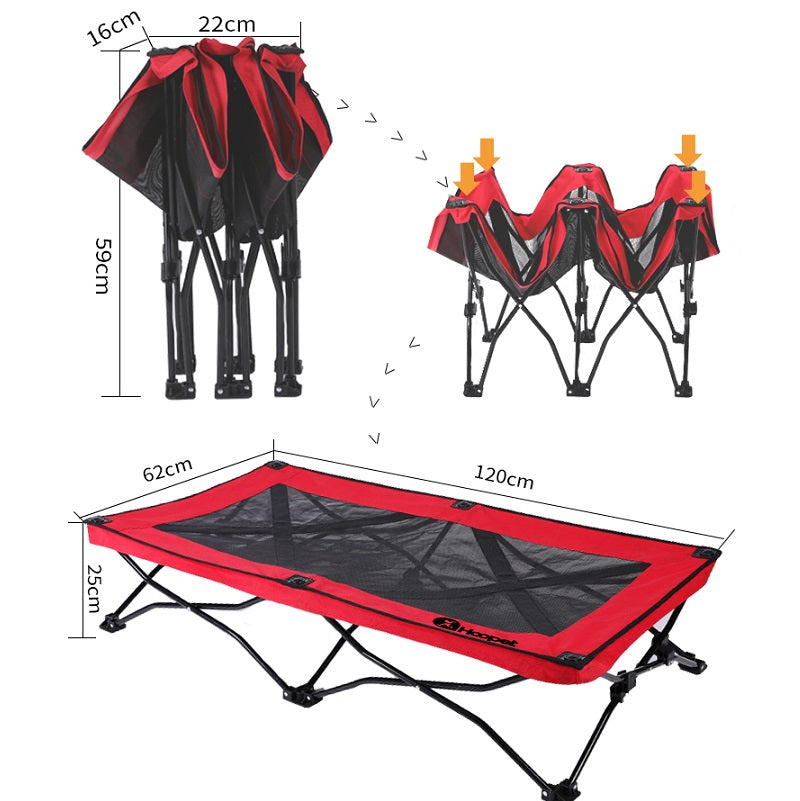 M Pet Bed Mesh Elevated Raised