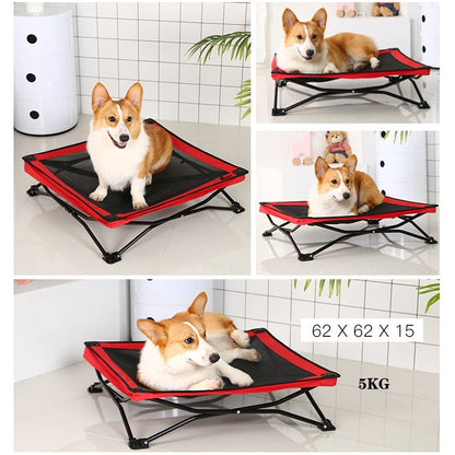 M Pet Bed Mesh Elevated Raised