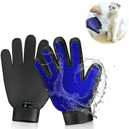 Pet Grooming Gentle Deshedding Brush Glove