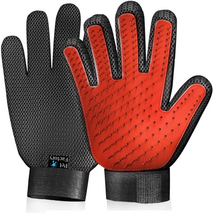 Pet Grooming Gentle Deshedding Brush Glove