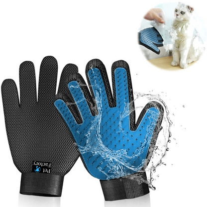 Pet Grooming Gentle Deshedding Brush Glove
