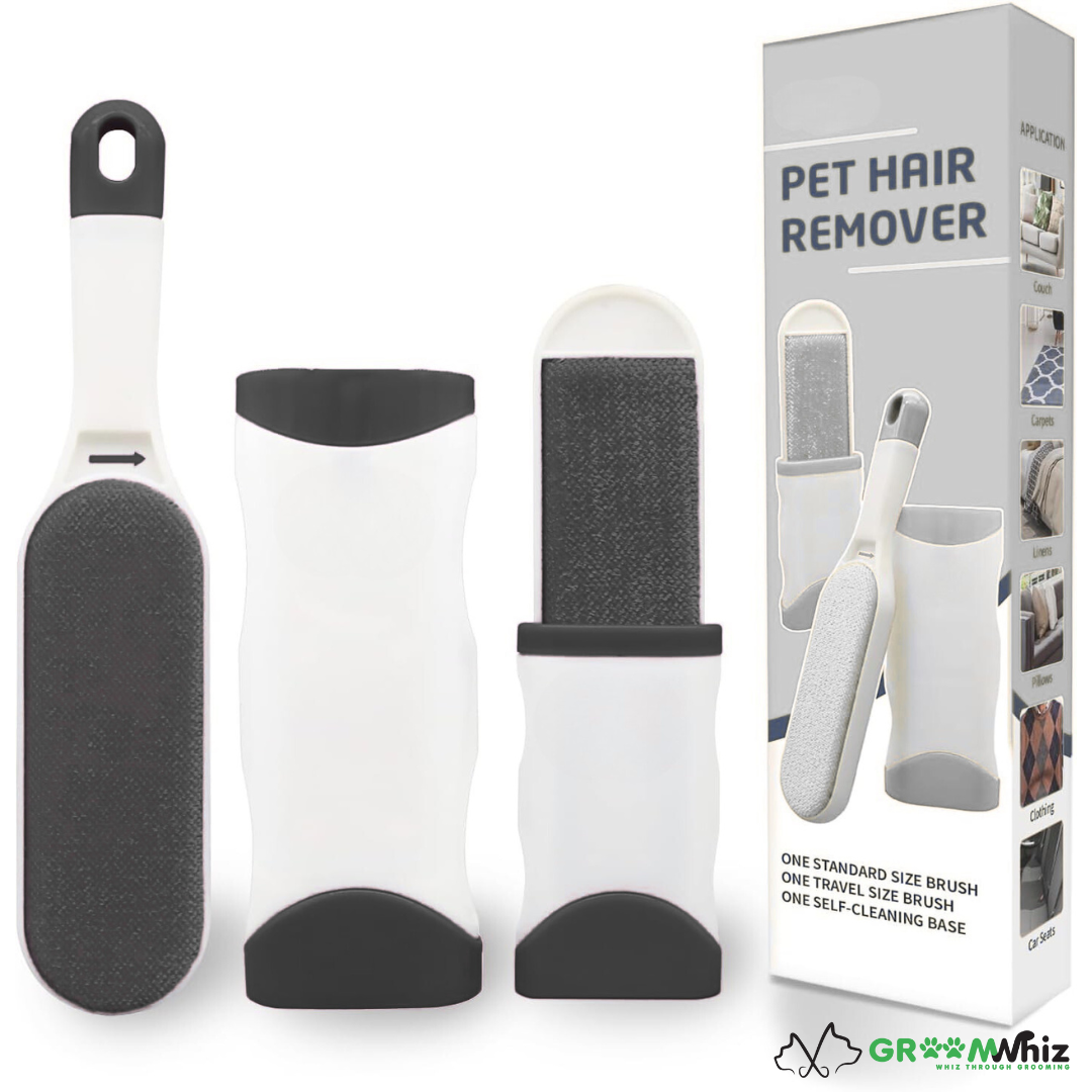 Pet Hair Remover Double Sided Brush for Furniture and Clothing