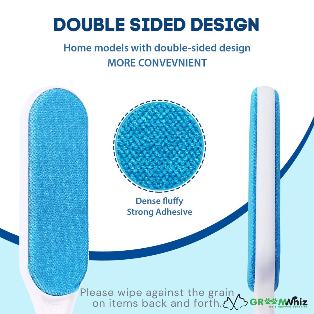 Pet Hair Remover Double Sided Brush for Furniture and Clothing