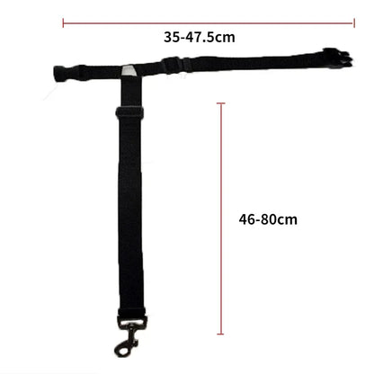Vehicle Belt & Adjustable Nylon Leash for Dogs (7 colors available)