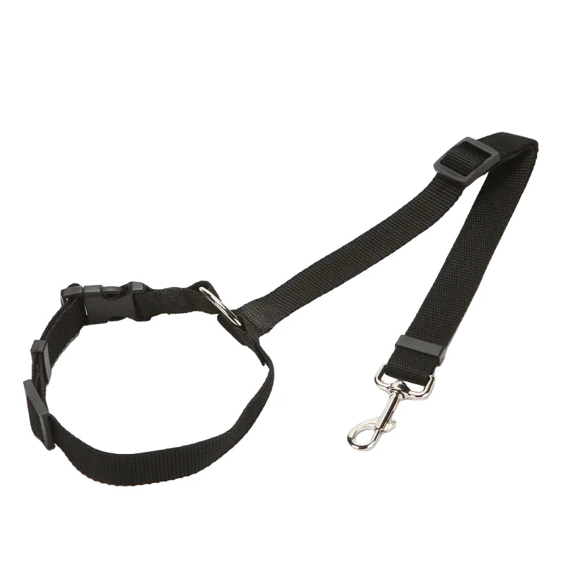 Vehicle Belt & Adjustable Nylon Leash for Dogs (7 colors available)
