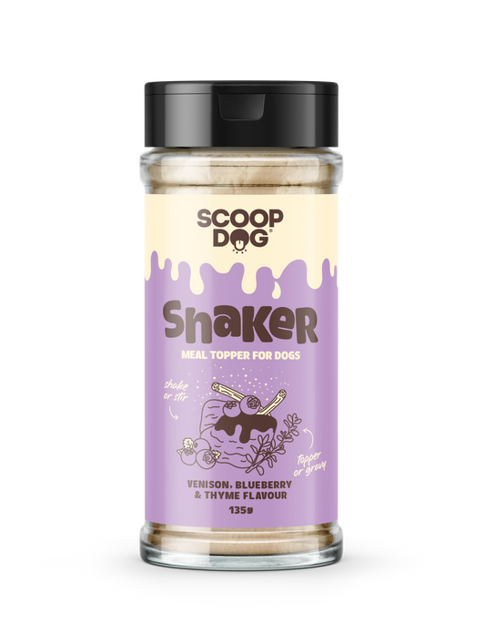 Scoop Dog - Shaker - Venison, Blueberry & Thyme 135g