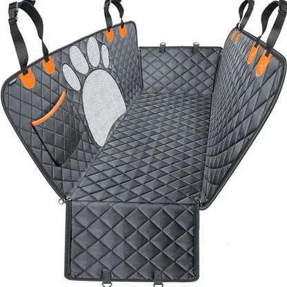 Waterproof Dog Car Hammock with Mesh Window