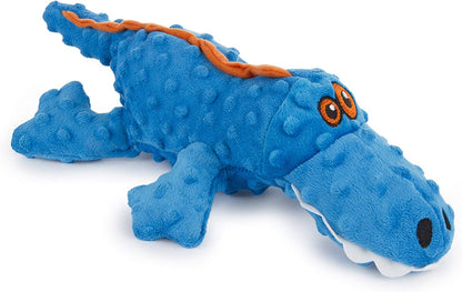 Squeaker Plush Gator Pet Toy for Small Dogs & Puppies, Soft & Durable