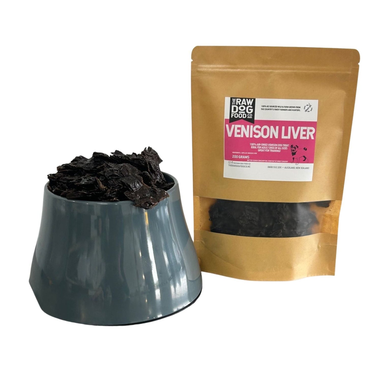 Air-Dried Venison Liver: Great Training Treat for Pets